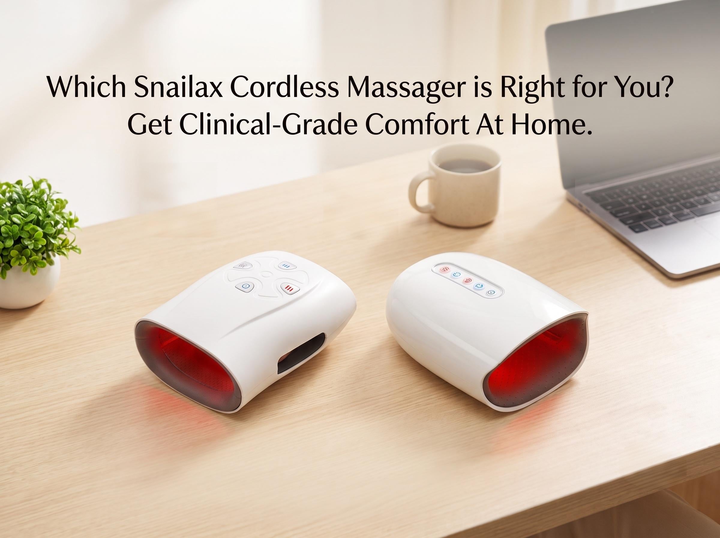 Finding the Perfect Relief: Which SNAILAX Cordless Hand Massager Should You Choose?