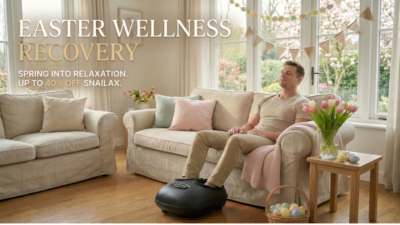 Snailax Easter Sale 2026 Best Massage Chair Pads & Foot Massagers for Relaxation at Home