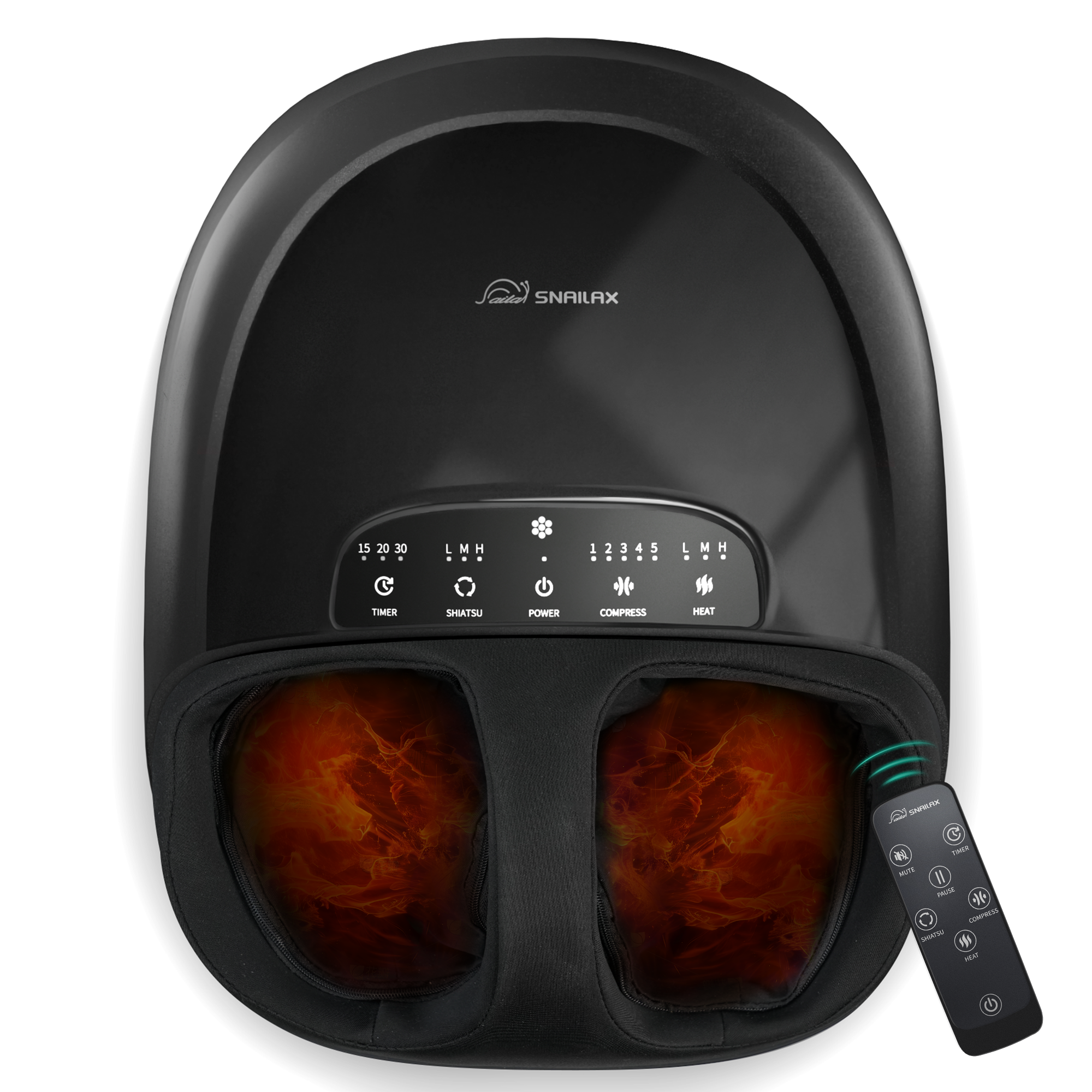 Shiatsu Foot Massager Plantar Fasciitis Neuropathy, Kneading with Remote Control