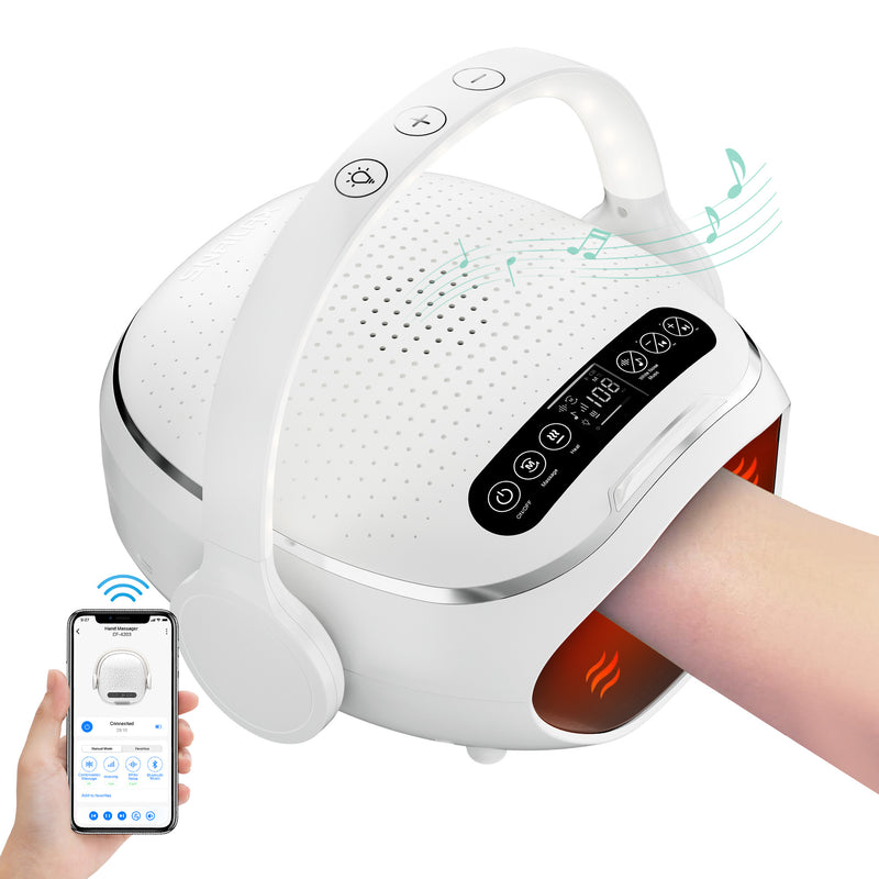 Snailax Upgraded Hand Massager with Heat - SL-423-APP