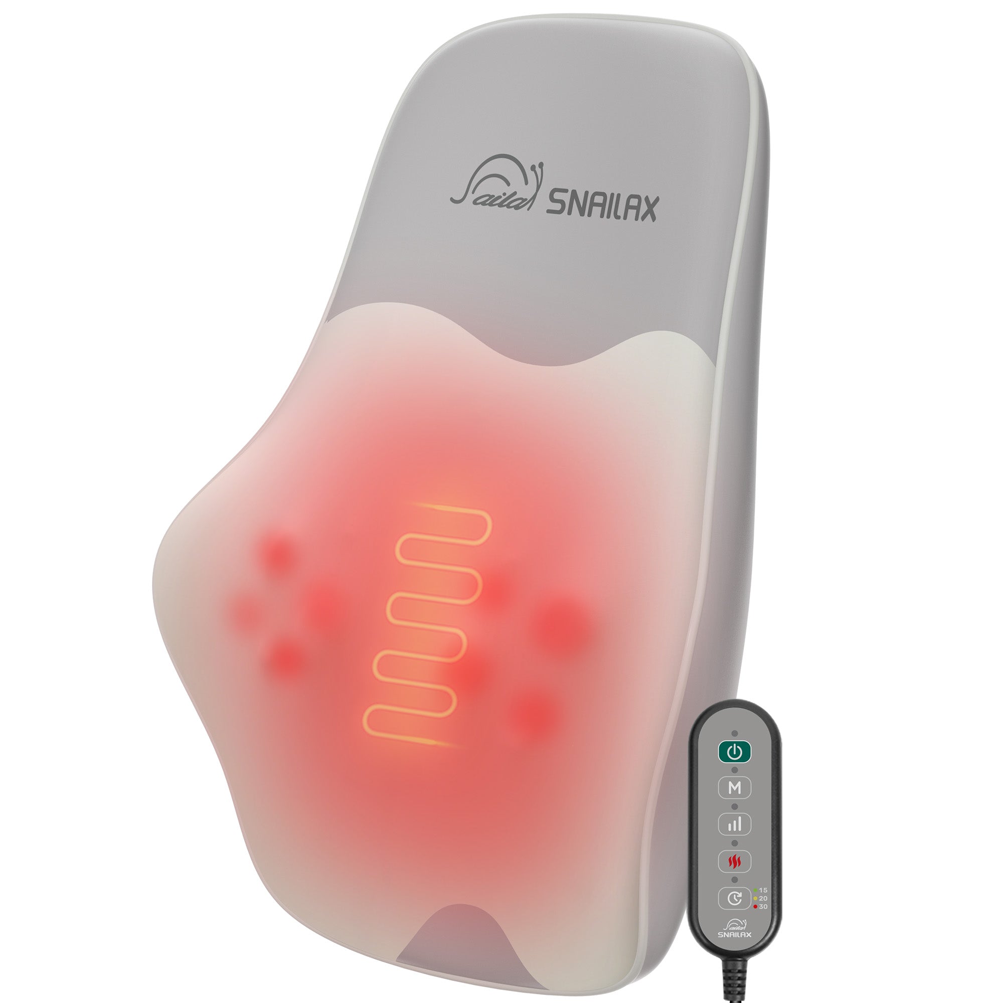 Neck & Back Massager with Heat, 4D Deep Kneading Shiatsu 8 Massage Nodes