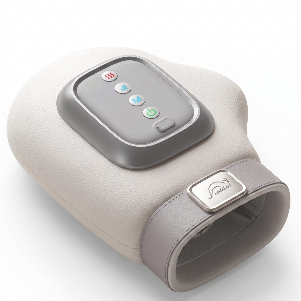 Cordless Hand Massager with Heat, 360° Compression & 3 Massage Modes