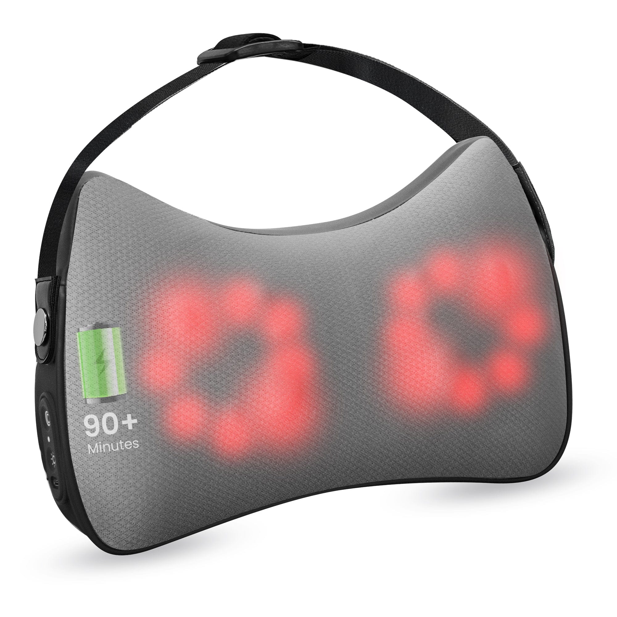 Snailax Lumbar Support & Massager Snailax Back and Neck Massager with Heat, Cordless Shiatsu Neck Massager, 4D Massager for Neck, Shoulder, Lower Back, Massage Pillow - 145