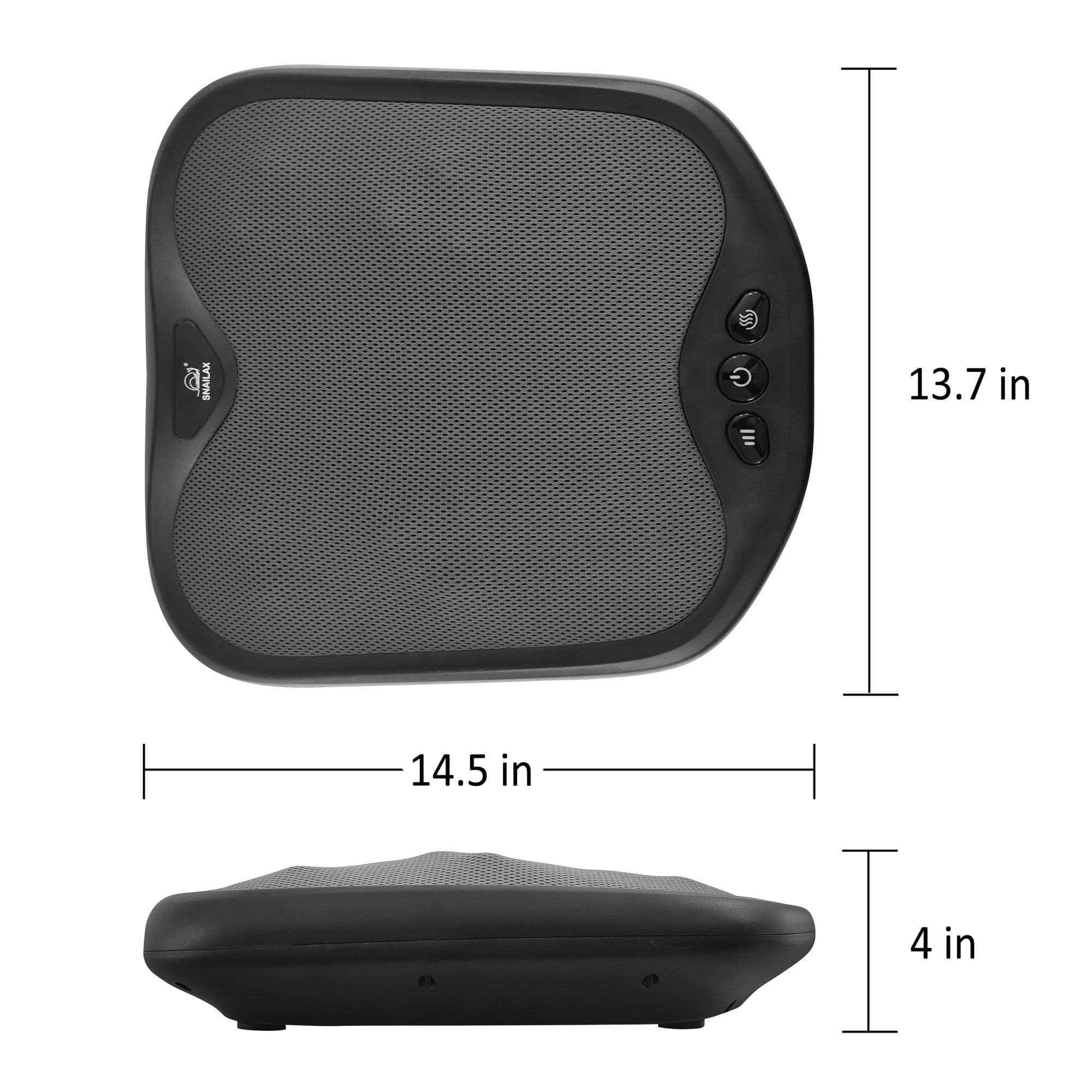 SNAILAX Foot massager Shiatsu Kneading Foot & Back Massager - 593