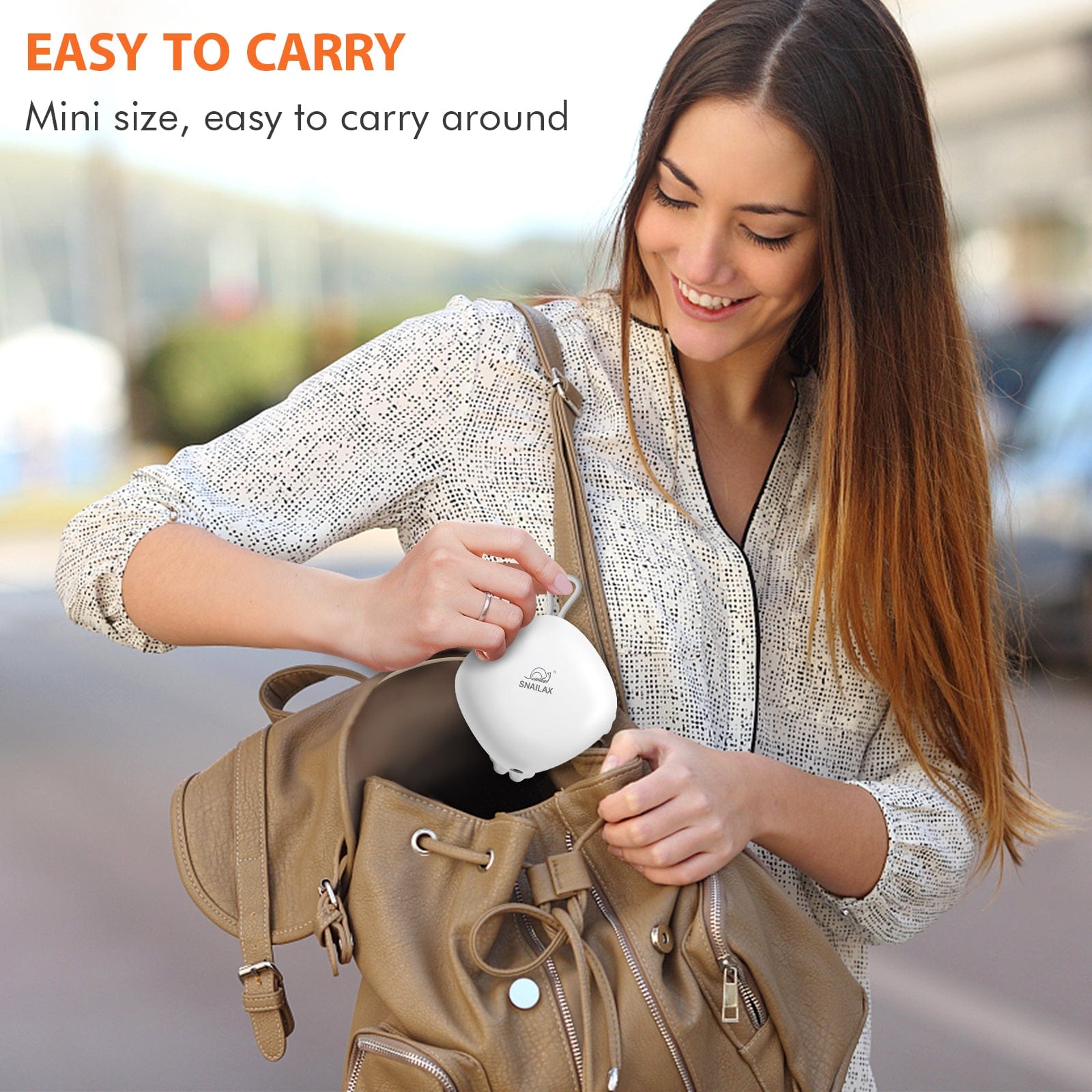 Snailax Snailax Cordless Electric Scalp Massager, Portable Head Massager -- 49A1