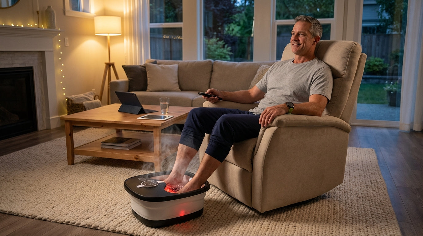 Snailax Foot Spa & Foot Bath Massager