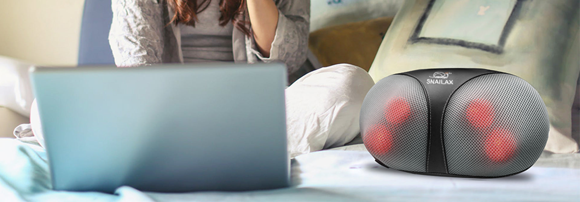 Massage Pillow For the Neck - Snailax