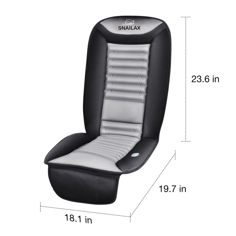 Snailax Cooling Car Seat Cushion with Vibration Massage - 252