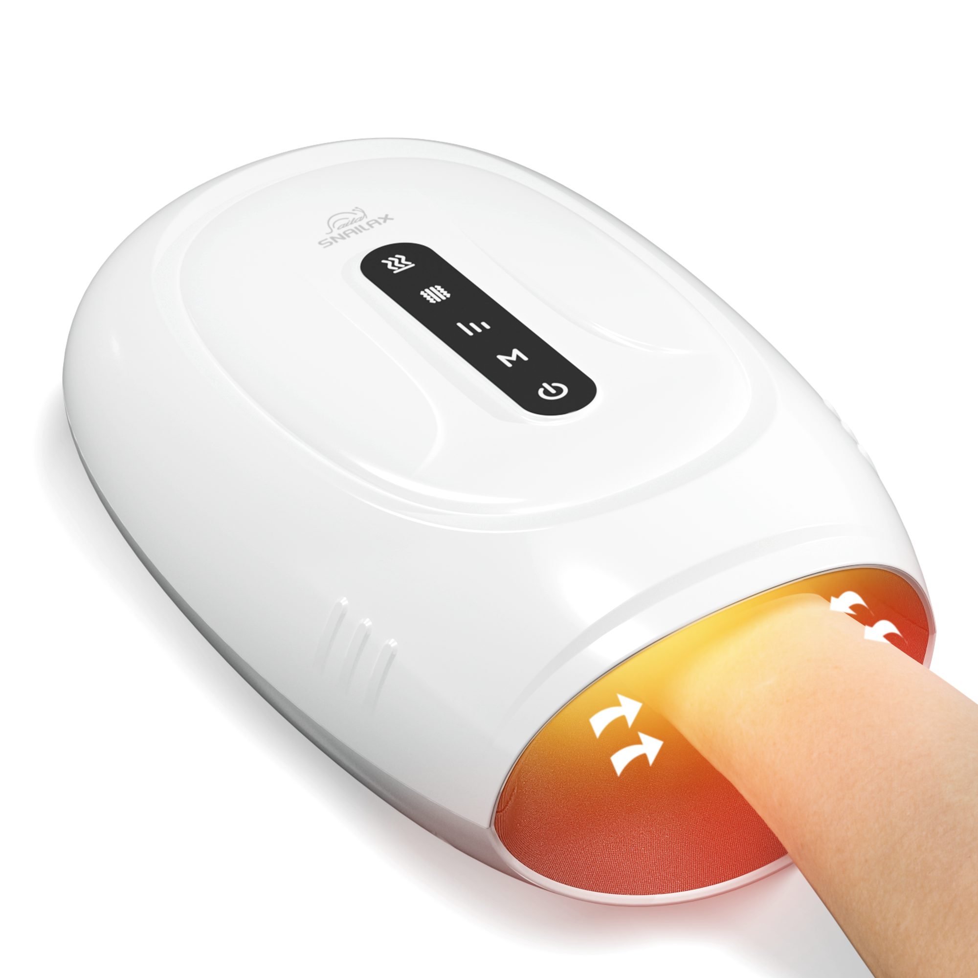 Masseur de main rechargeable avec chaleur - Soulagement de l'arthrite et du syndrome du canal carpien