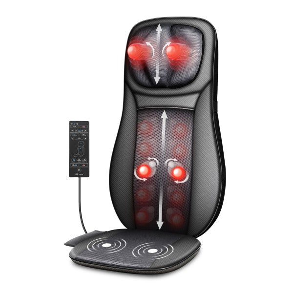 BULK BUY-Shiatsu Neck & Back Massager with Heat, Rolling Massager, Massage Chair pad-SL-233