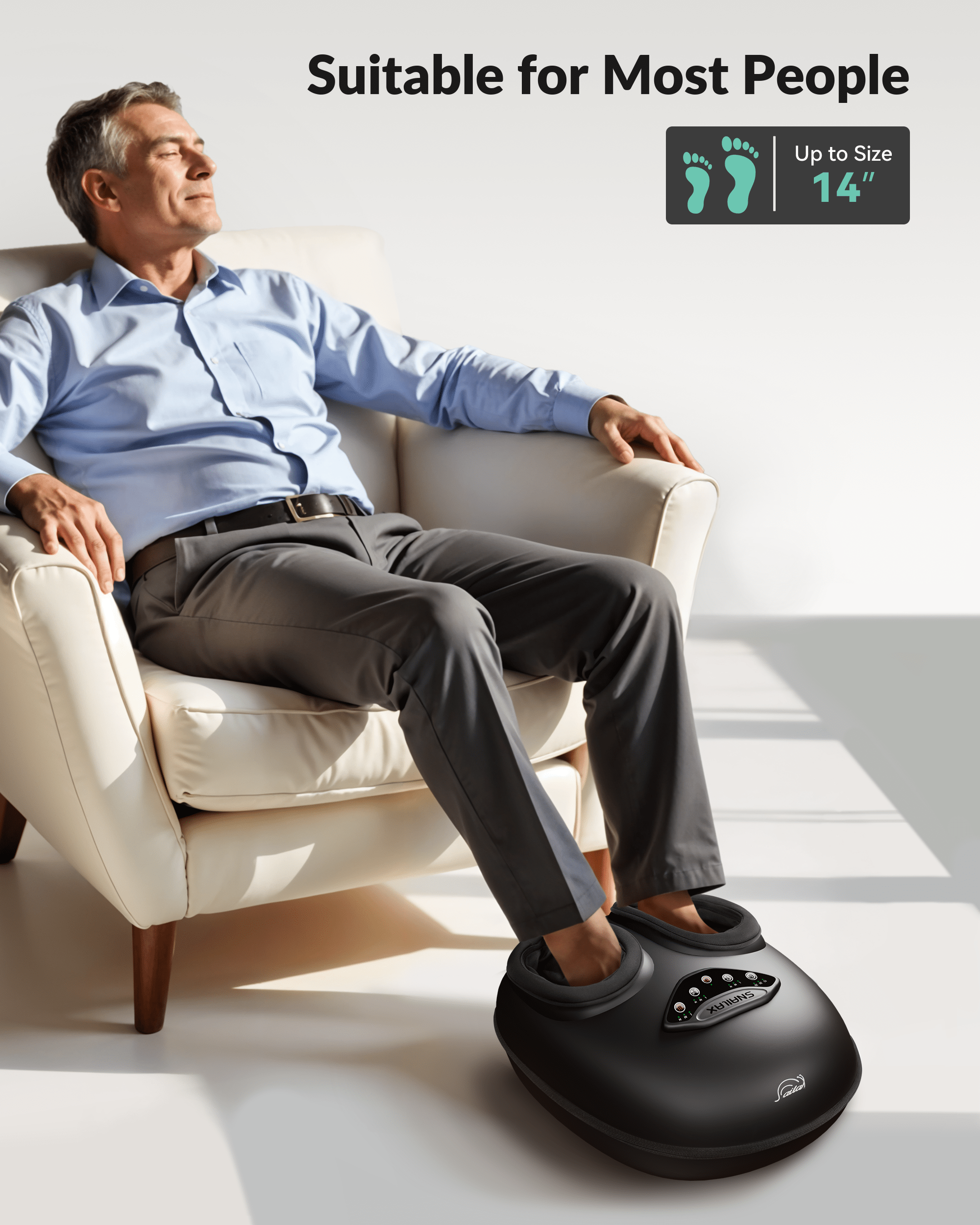 Snailax Shiatsu Foot Massager - Thumbnail 3