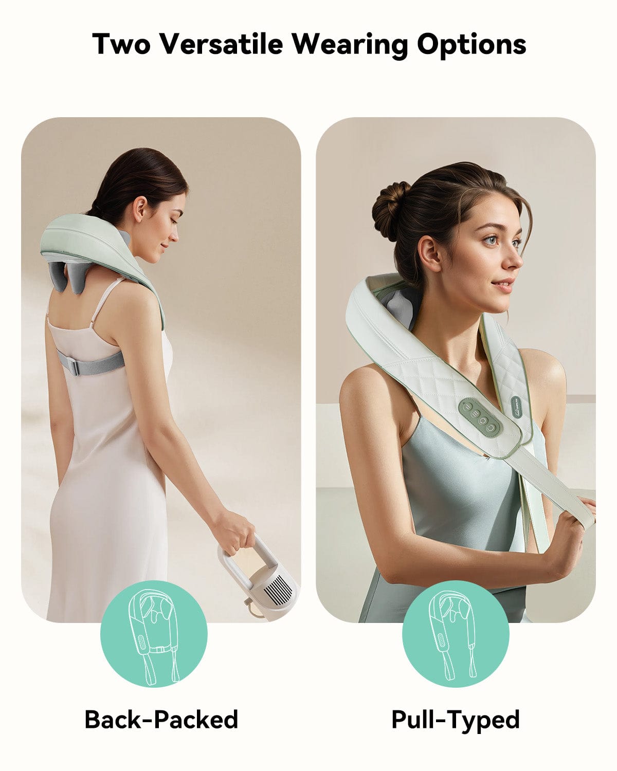 Snailax Cordless Neck Shoulder Massager - Thumbnail 4