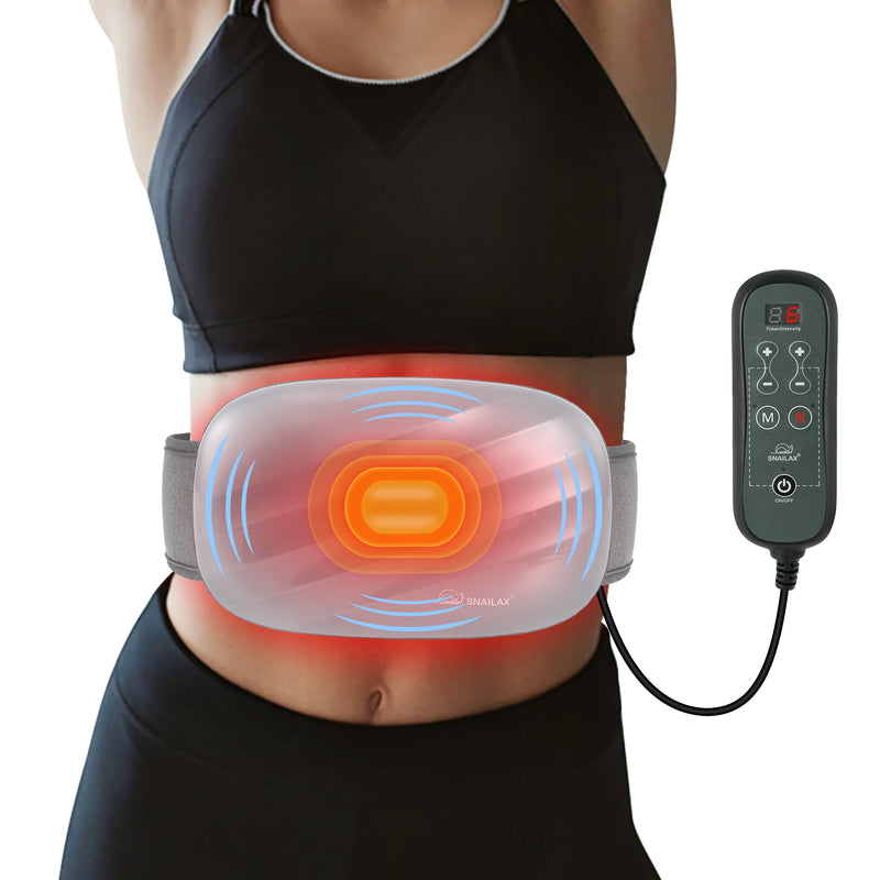 Snailax Heating Pads for Back Pain, Back Massager Belt with 3 Heat Settings --SL-307F