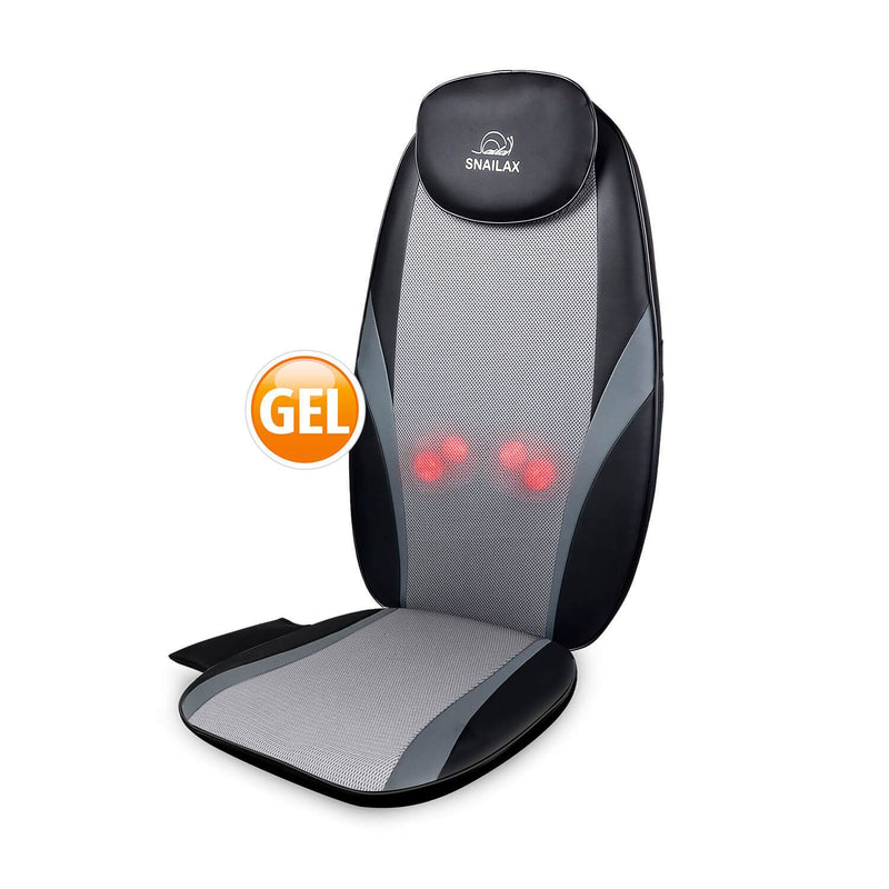 Kneading Massager  Order a Shiatsu Gel Kneading Back Massager for Chair  with Heat - Snailax
