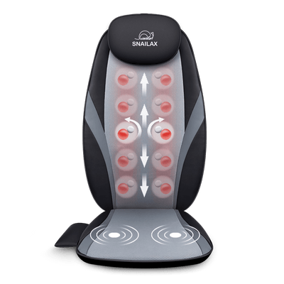 Shiatsu Back Massager with Heat & Vibration, Massage Seat Cushion