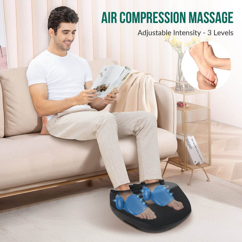 Snailax Foot massager Snailax Shiatsu Foot Massager Machine with Heat - 527