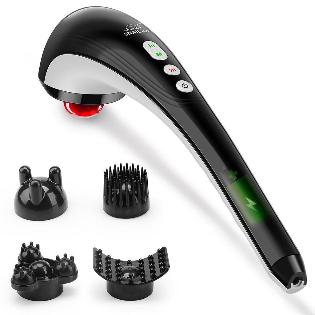 SNAILAX SL-482 Cordless Handheld Massager with Heat User Manual