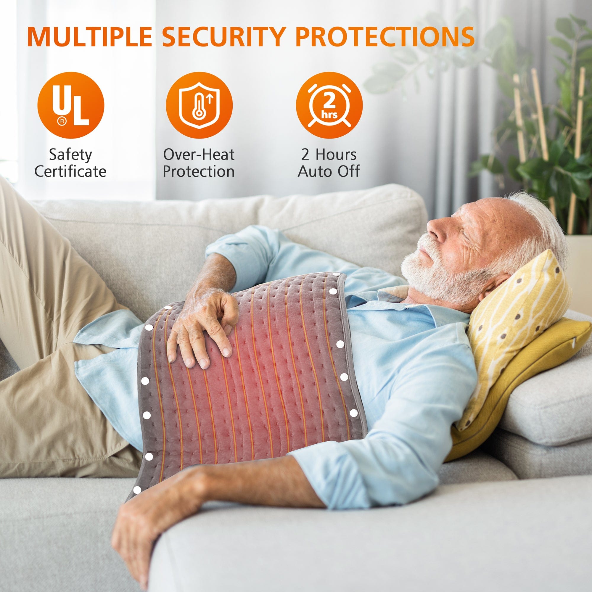 Best heating pillow back Deals Black Friday