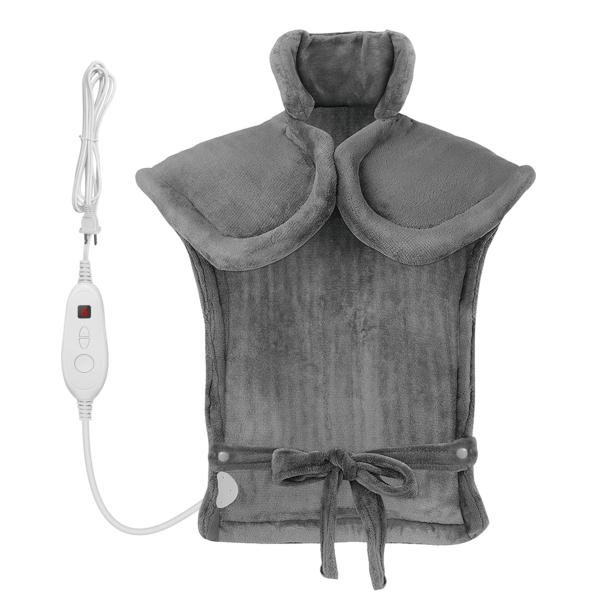 Snailax Massage Mat Heating Pad for Back Pain Relief, Snailax Electric Large Heating Pad for Neck and Shoulders - 019SHF