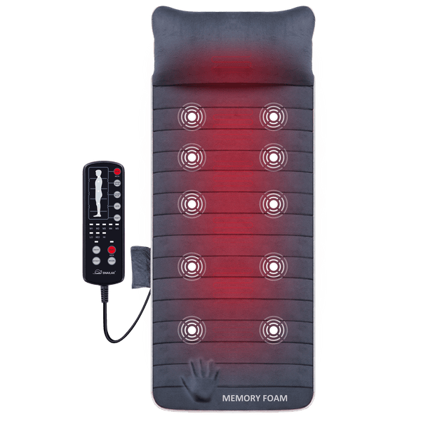 Memory Foam Snailax Back Massager Review Heated Full Body Massage