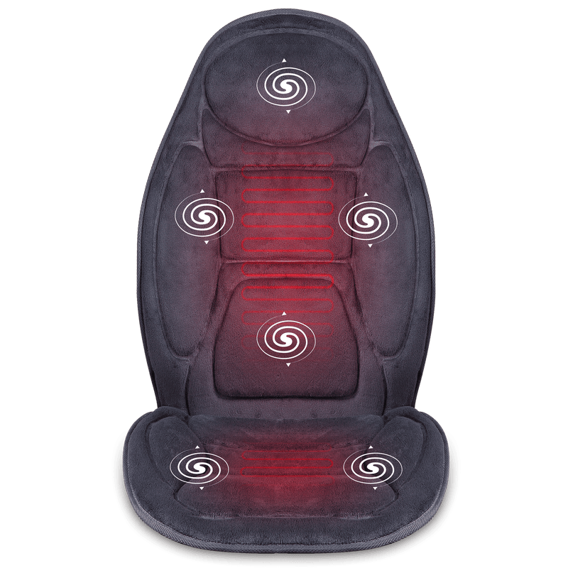 Snailax Massage Seat Cushion with Heat - Extra Memory Foam Support Pad in  Neck and Lumbar,10 Vibrati…See more Snailax Massage Seat Cushion with Heat  
